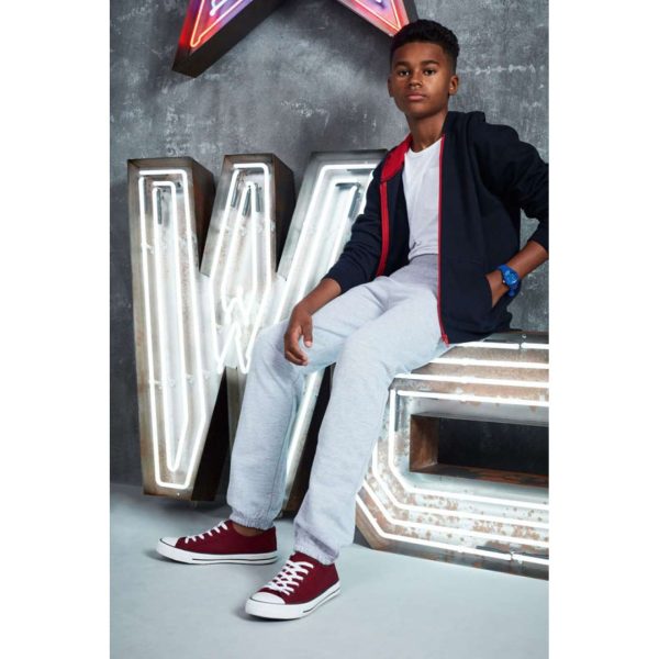 Dječje hlače za yogu s elastičnom pasicom