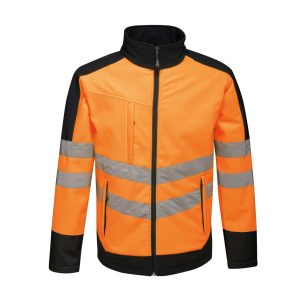 Hi-Vis Pro troslojna mekana jakna | Loonapark promotivni pokloni