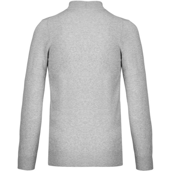 Luksuzni džemper sa zakopčavanjem ovratnika