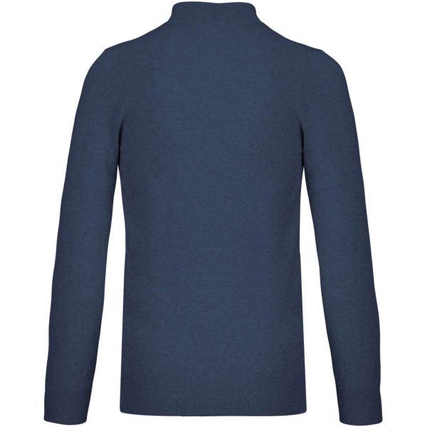 Luksuzni džemper sa zakopčavanjem ovratnika