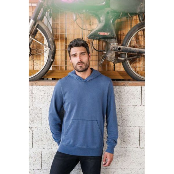 Majica dugih rukava s kapuljačom od frotira