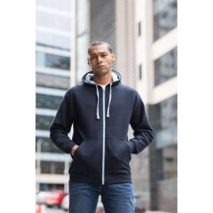 patent zatvaračem i dva džepa i varisity stilu | Loonapark promotivni pokloni