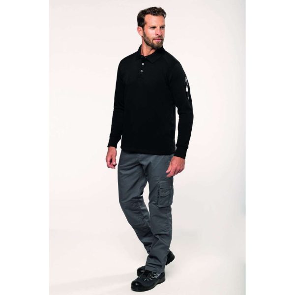 Majica dugih rukava s polo kragnom