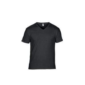 Majica kratkih rukava za odrasle s v izrezom | Loonapark promotivni pokloni