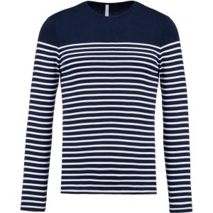 Muška majica dugih rukava BRETON STRIPE TOP | Loonapark promotivni pokloni