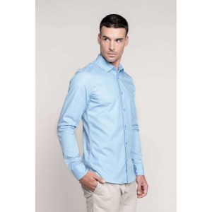 Muška majica dugih rukava od pamučnog puplina | Loonapark promotivni pokloni