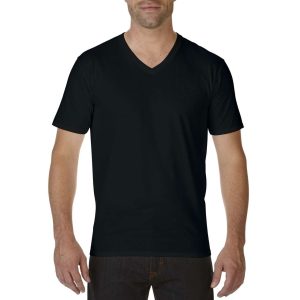 PREMIUM COTTON® majih kratkih rukava na v-izrez za odrasle | Loonapark promotivni pokloni