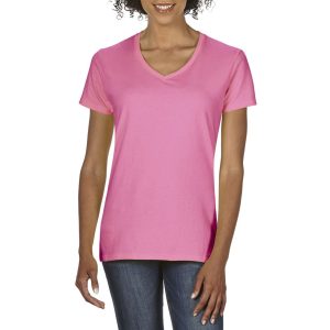 PREMIUM COTTON® ženska majica kratkih rukava s v-izrezom | Loonapark promotivni pokloni