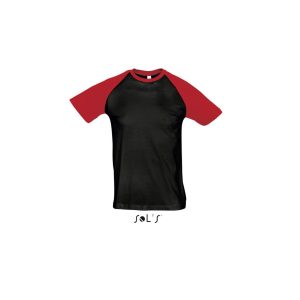 SOL'S FUNKY - muška majica s dvobojnim raglan rukavima | Loonapark promotivni pokloni
