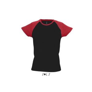 SOL'S FUNKY - ženska majica s dvobojnim raglan rukavima | Loonapark promotivni pokloni