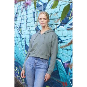 WOMEN'S FASHION CROPPED ZOODIE | Loonapark promotivni pokloni