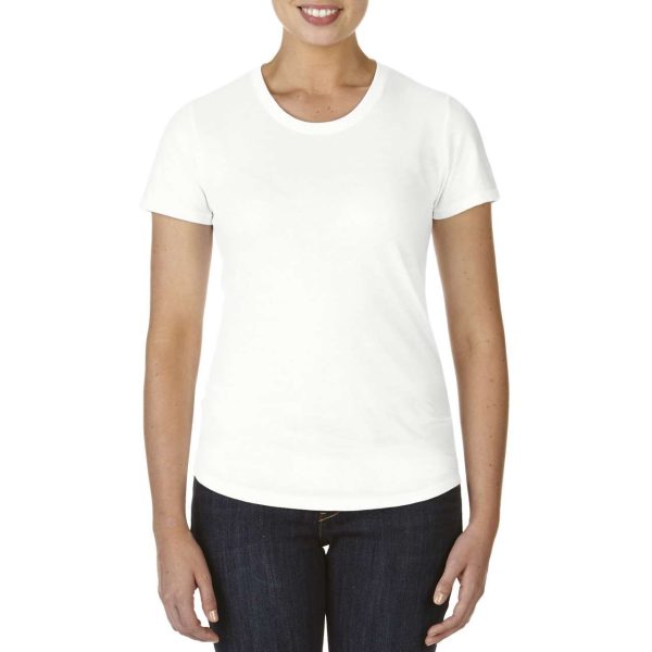 Ženska majica kratih rukava od tri vrste materijala