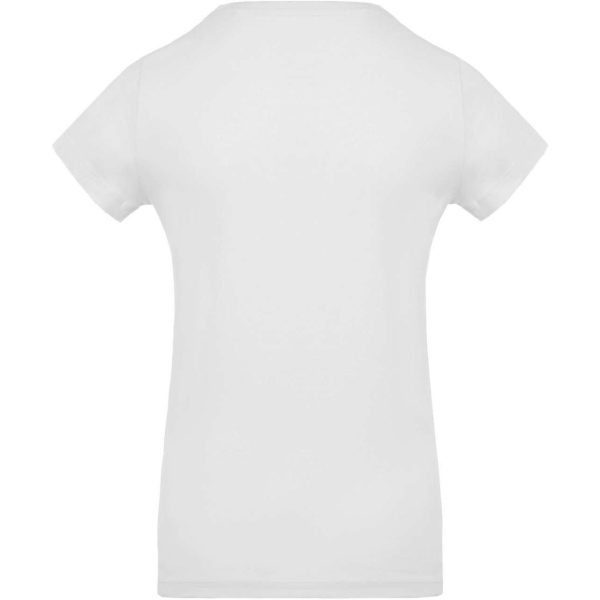 Ženska majica kratkih rukava od organskog pamuka s okruglim izrezom