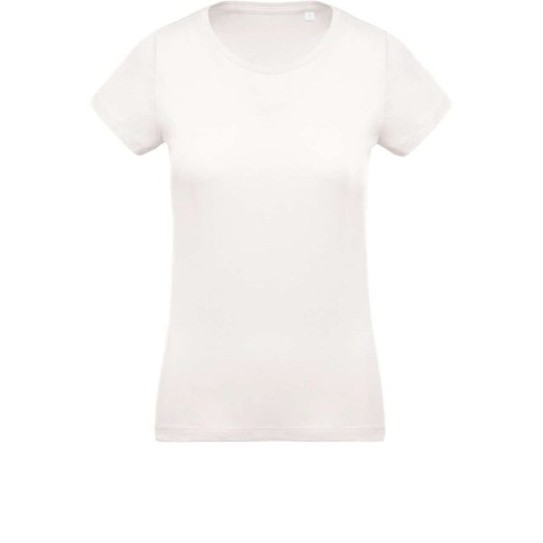 Ženska majica kratkih rukava od organskog pamuka s okruglim izrezom