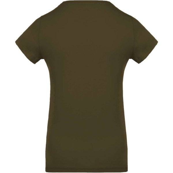 Ženska majica kratkih rukava od organskog pamuka s okruglim izrezom