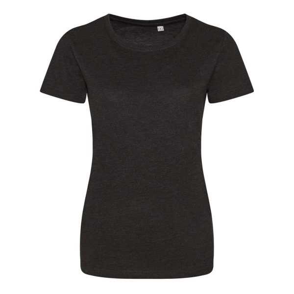 Ženska majica kratkih rukava od tri vrste materijala