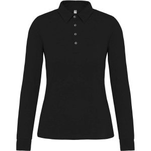 Ženska polo majica dugih rukava od makoa | Loonapark promotivni pokloni