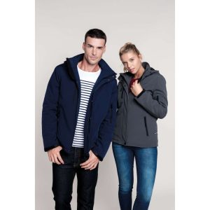 Ženska SOFTSHELL LINED parka s kapuljačom | Loonapark promotivni pokloni