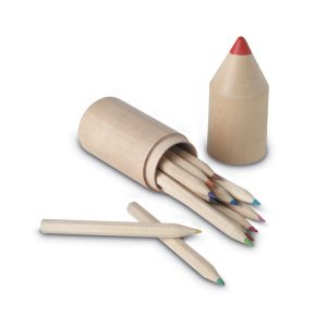 Set bojica u kutiji u obliku olovke | Loonapark promotivni proizvodi