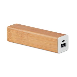 Eko Powerbank bambus 2200 mAh | Loonapark promotivni proizvodi