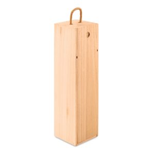 Drvena kutija za vino s ručkom. | Loonapark promotivni proizvodi