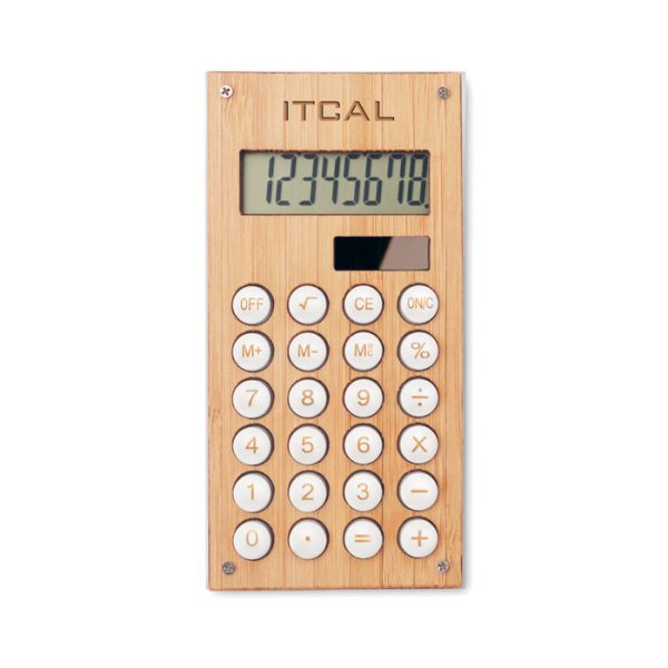 Kalkulator od bambusa CALCUBAM
