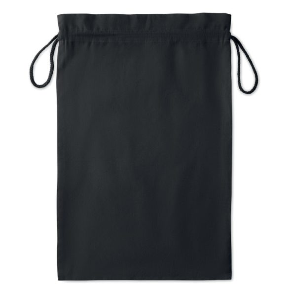 Velika crna poklon vrećica od pamuka TASKE LARGE