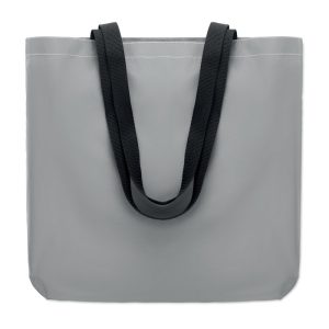 Reflektirajuća vrećica od 190D poliestera s dugim ručkama. | Loonapark promotivni proizvodi