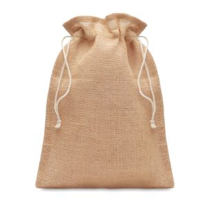 Srednje velika jutena vrećica za poklone 25x32 cm | Loonapark promotivni proizvodi