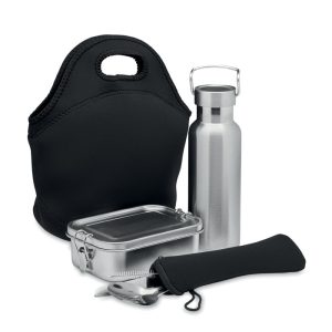 ILY Set za ručak od nehrđajućeg čelika Crna loonapark promotivni proizvodi i poslovni pokloni