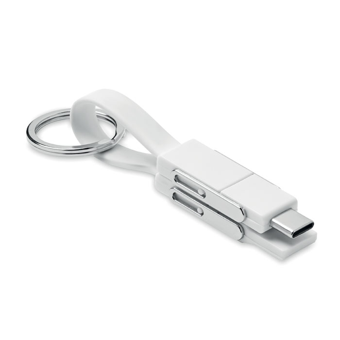 KEY C Privjesak za ključeve s 4 u 1 kablom